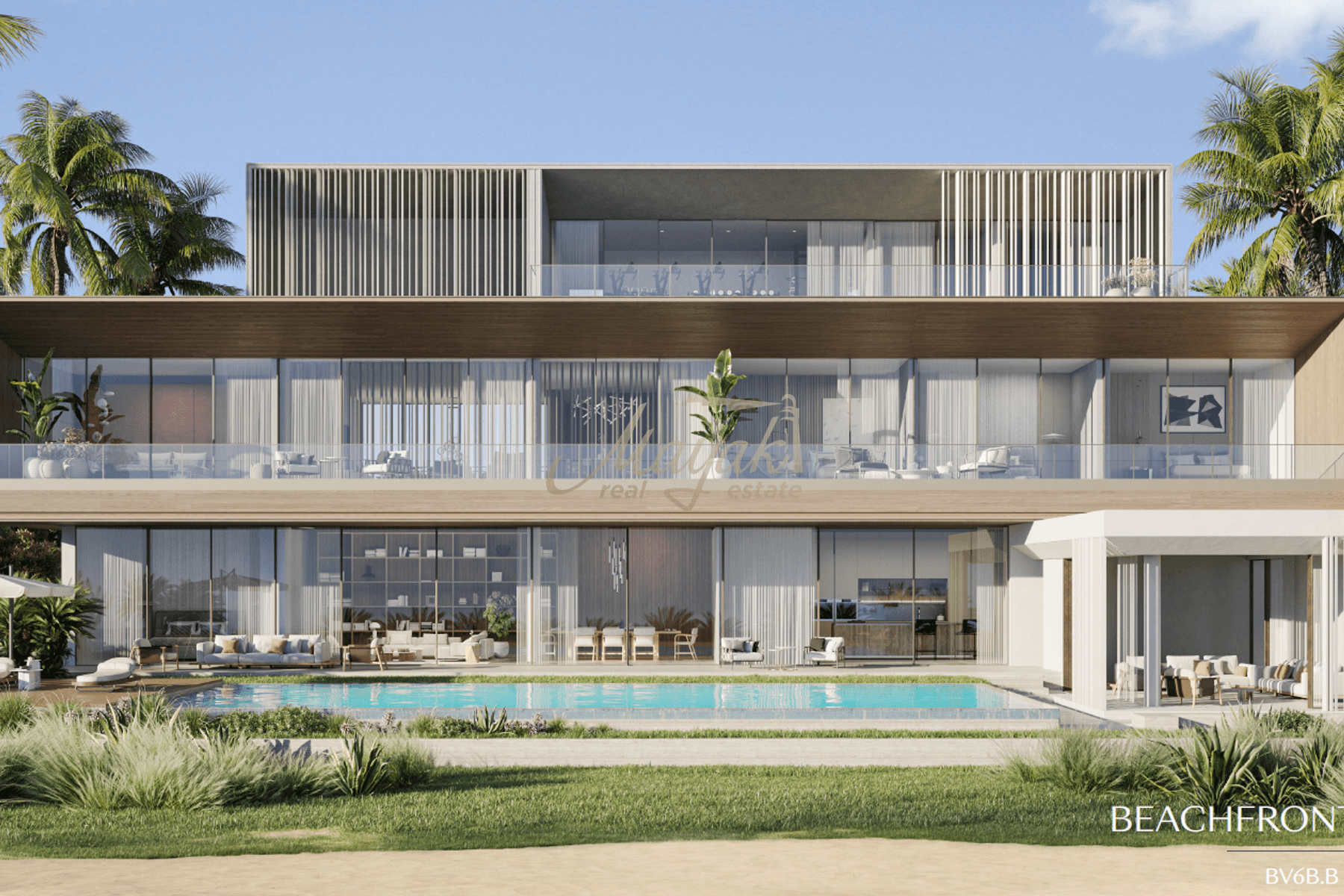 Luxury 6 Beds Villa | Beachfront living