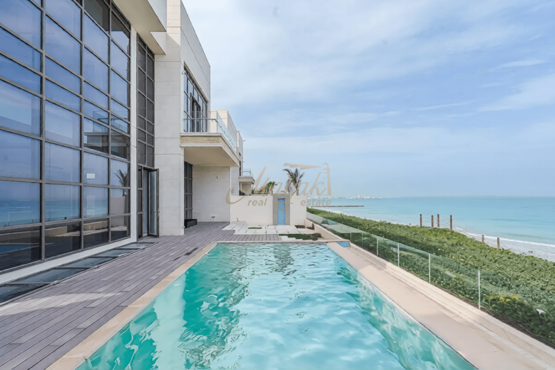 Ultra-Luxury 6BR Beachfront Villa | Hidd Al Saadiyat | Exclusive Community