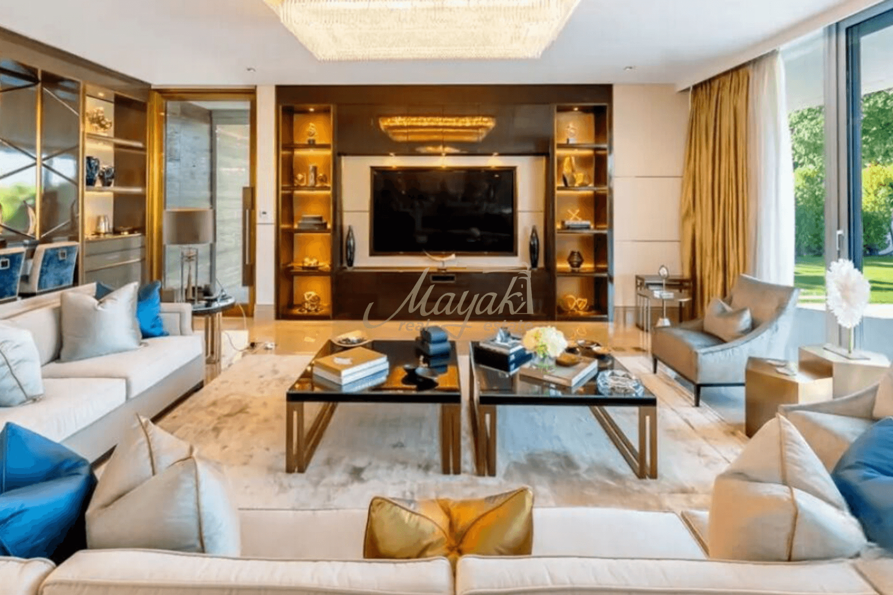 Улучшенная вилла с 7 спальнями | Жилой комплекс Dubai Hills Estate | Вид на поле для гольфа