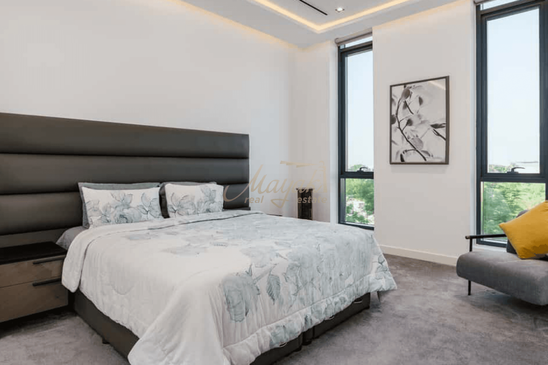 Полностью меблированный современный особняк с 7 спальнями | Подвал, кинозал и спа-зона