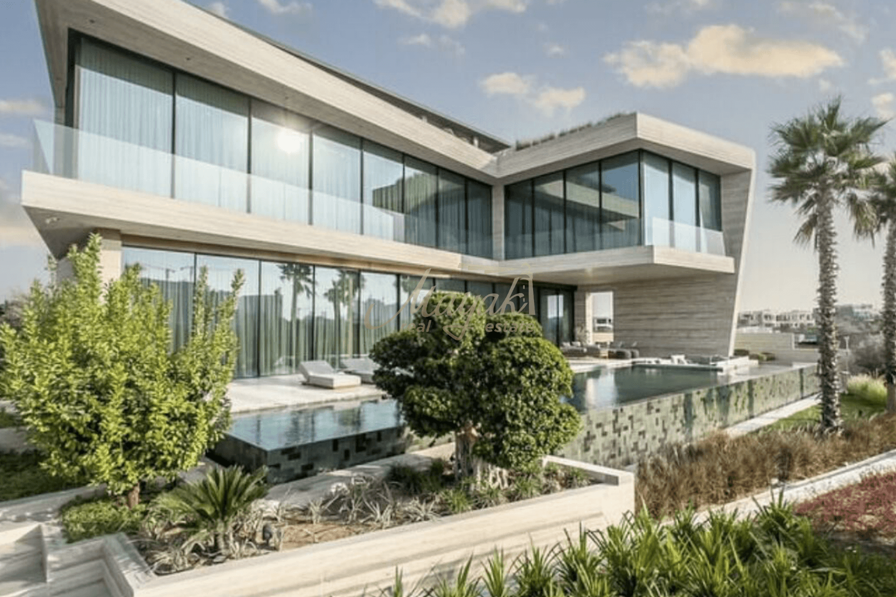 Ultra Luxury 6BR Custom Villa | Golf & Burj Khalifa View | Emerald Hills