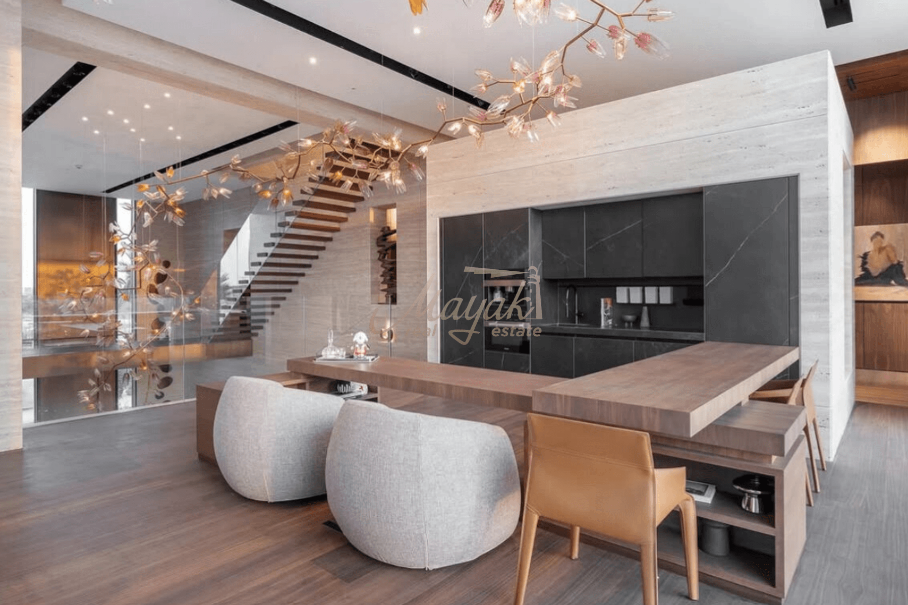 Ultra Luxury 6BR Custom Villa | Golf & Burj Khalifa View | Emerald Hills