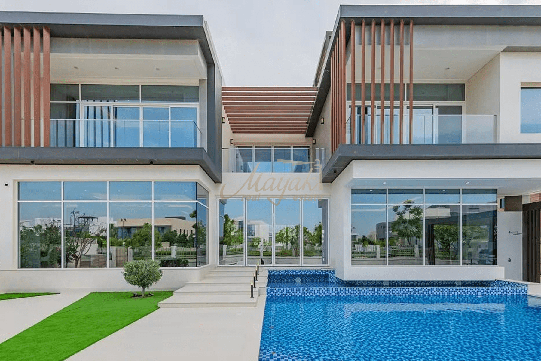 Custom 5BR Villa | Basement, Cinema & Elevator | Single Row | Park View