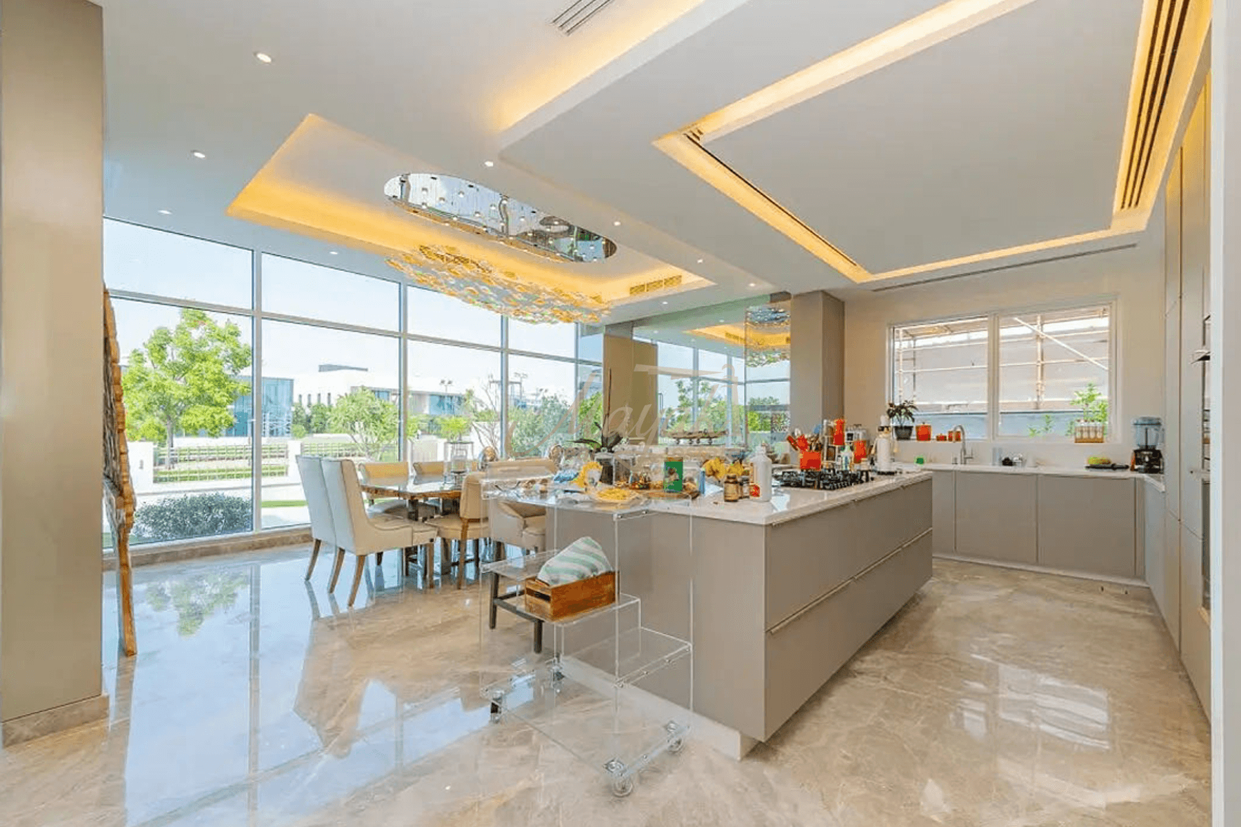 Custom 5BR Villa | Basement, Cinema & Elevator | Single Row | Park View