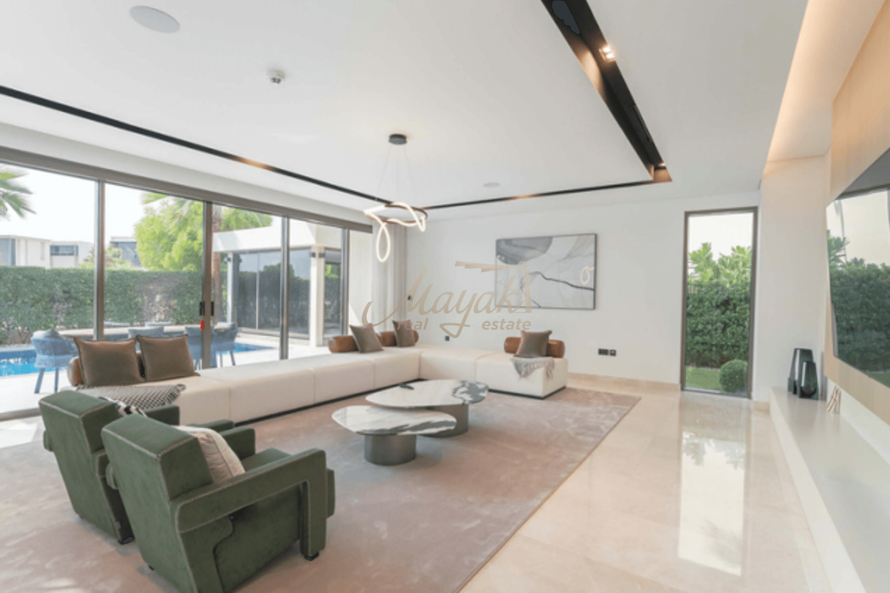 Elegant 6BR Villa | Golf Place | Private Pool & Landscaped Garden