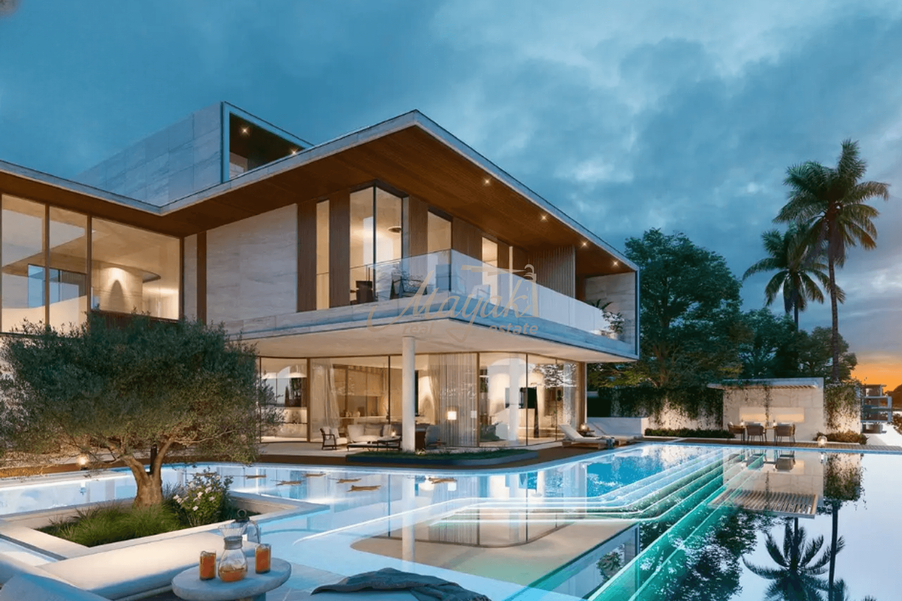 Ultra-Luxury 5BR Villa with Rooftop & Basement Gallery in Tilal Al Ghaf