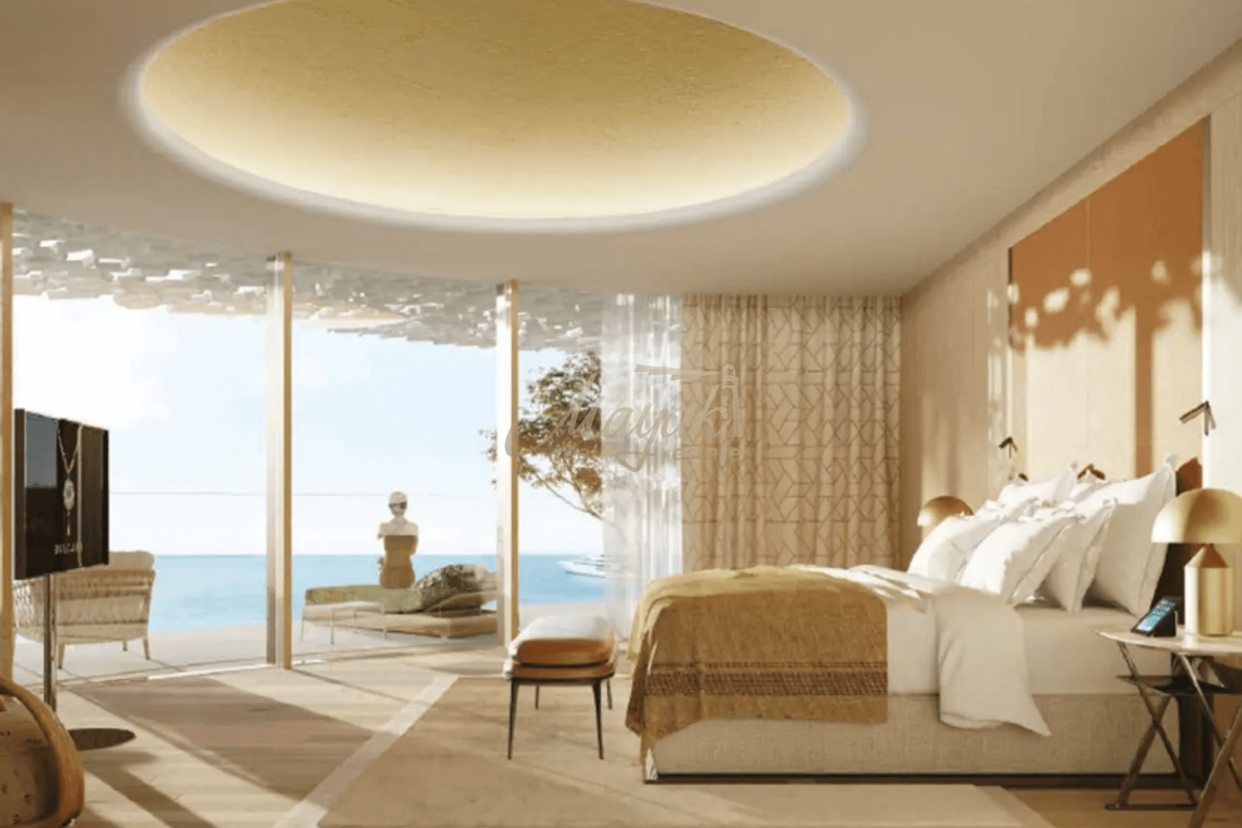 Ultra-Luxury 5BR Penthouse with Private Pool at Bulgari Lighthouse