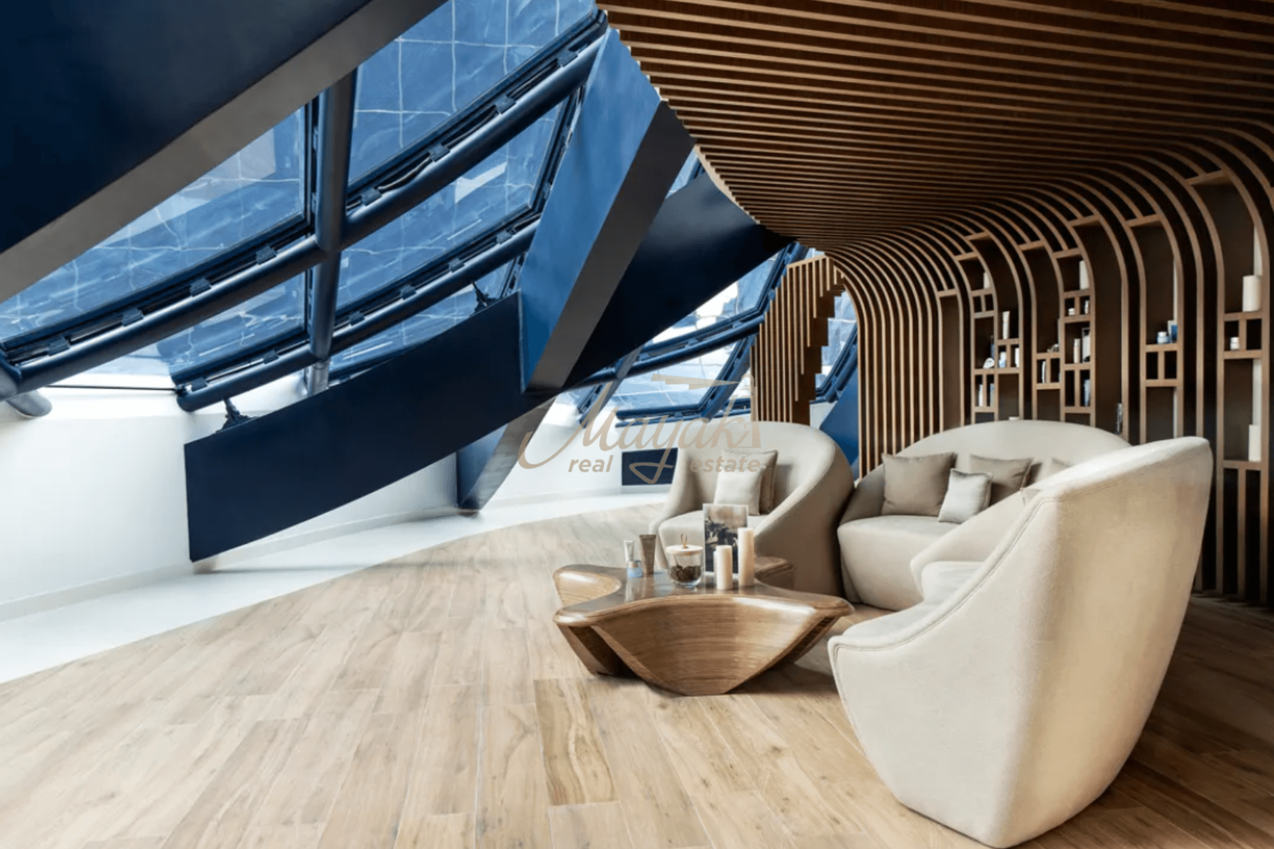Роскошный полностью меблированный пентхаус в Opus Tower, спроектированный Захой Хадид.