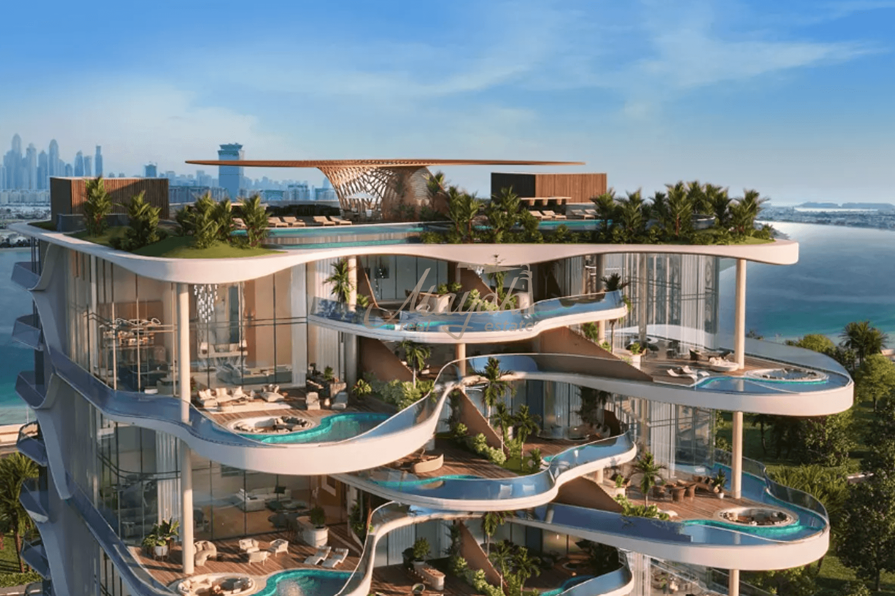 Продается пентхаус с 6 спальнями в комплексе One Crescent, Palm Jumeirah, Дубай.