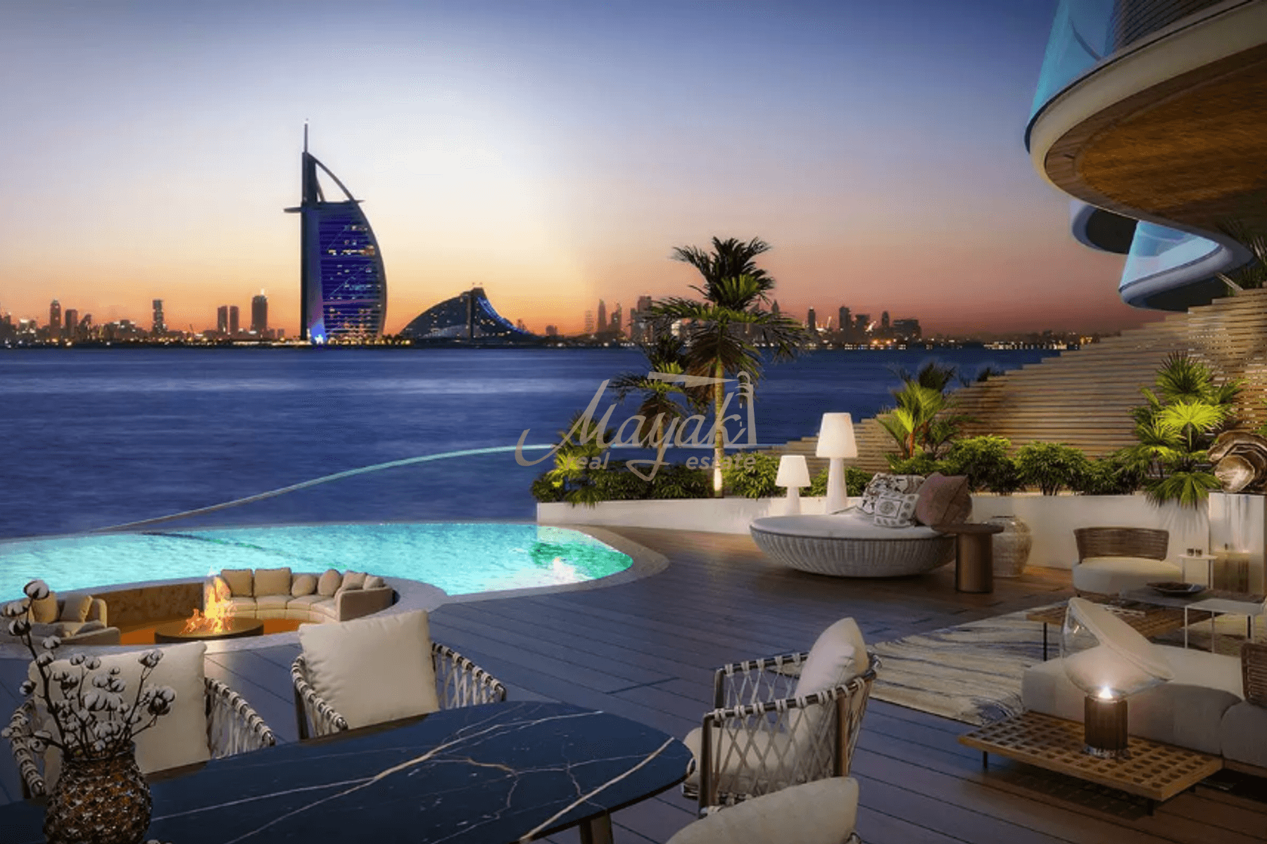 Продается пентхаус с 6 спальнями в комплексе One Crescent, Palm Jumeirah, Дубай.