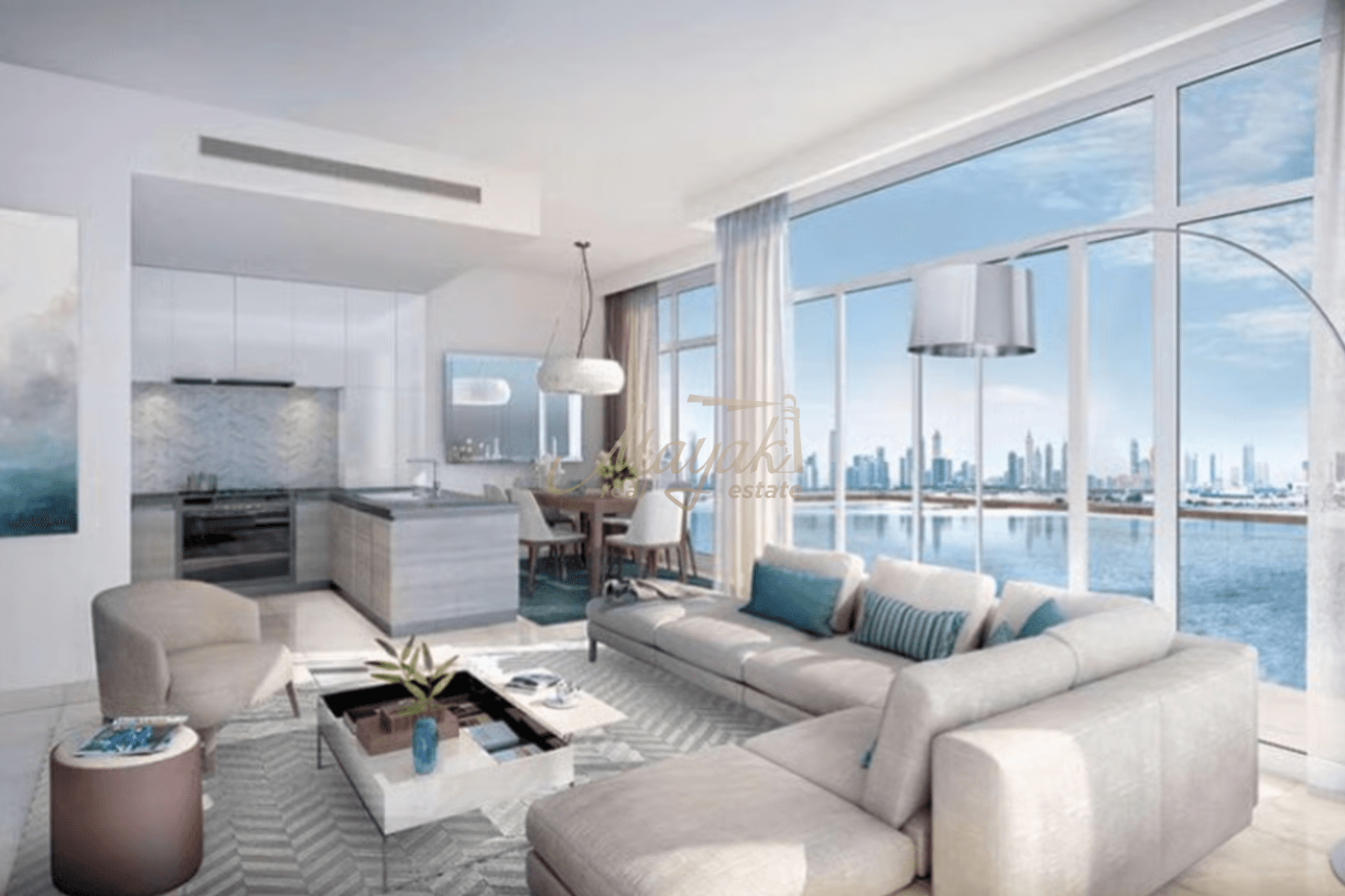 Продается пентхаус с 6 спальнями в башне A комплекса Sobha Seahaven, район Dubai Harbour, Дубай.