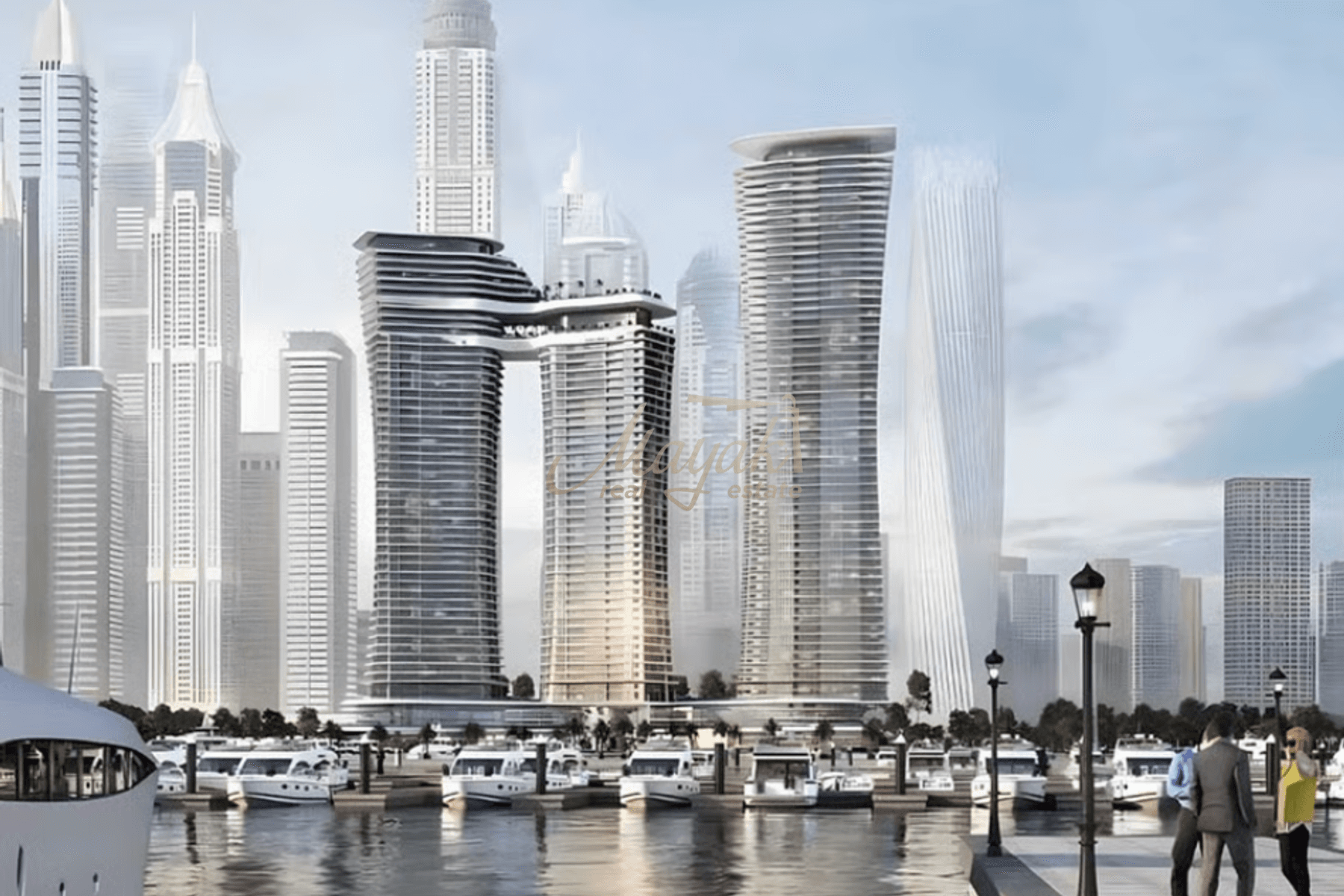 Продается пентхаус с 6 спальнями в башне A комплекса Sobha Seahaven, район Dubai Harbour, Дубай.