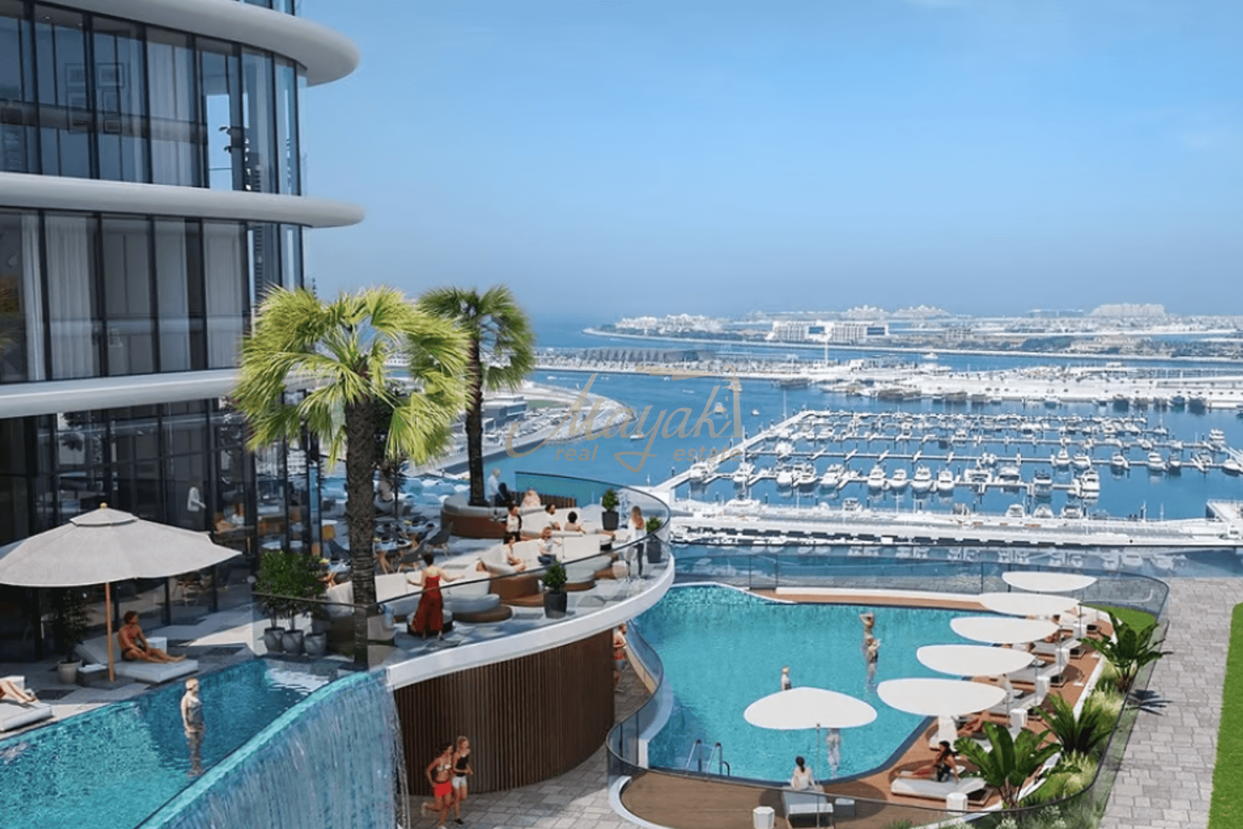 Продается пентхаус с 6 спальнями в башне A комплекса Sobha Seahaven, район Dubai Harbour, Дубай.