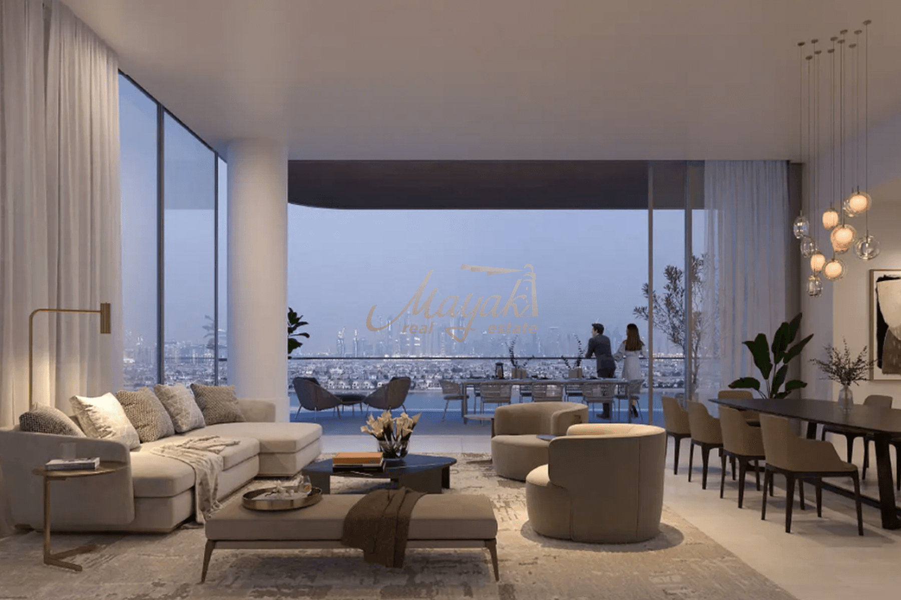 Продается пентхаус с 6 спальнями в башне 2 жилого комплекса Serenia Living, Палм-Джумейра, Дубай.