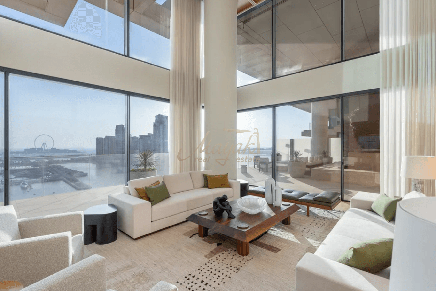 Ultra-Luxury Japandi Penthouse | Sea and Ain View