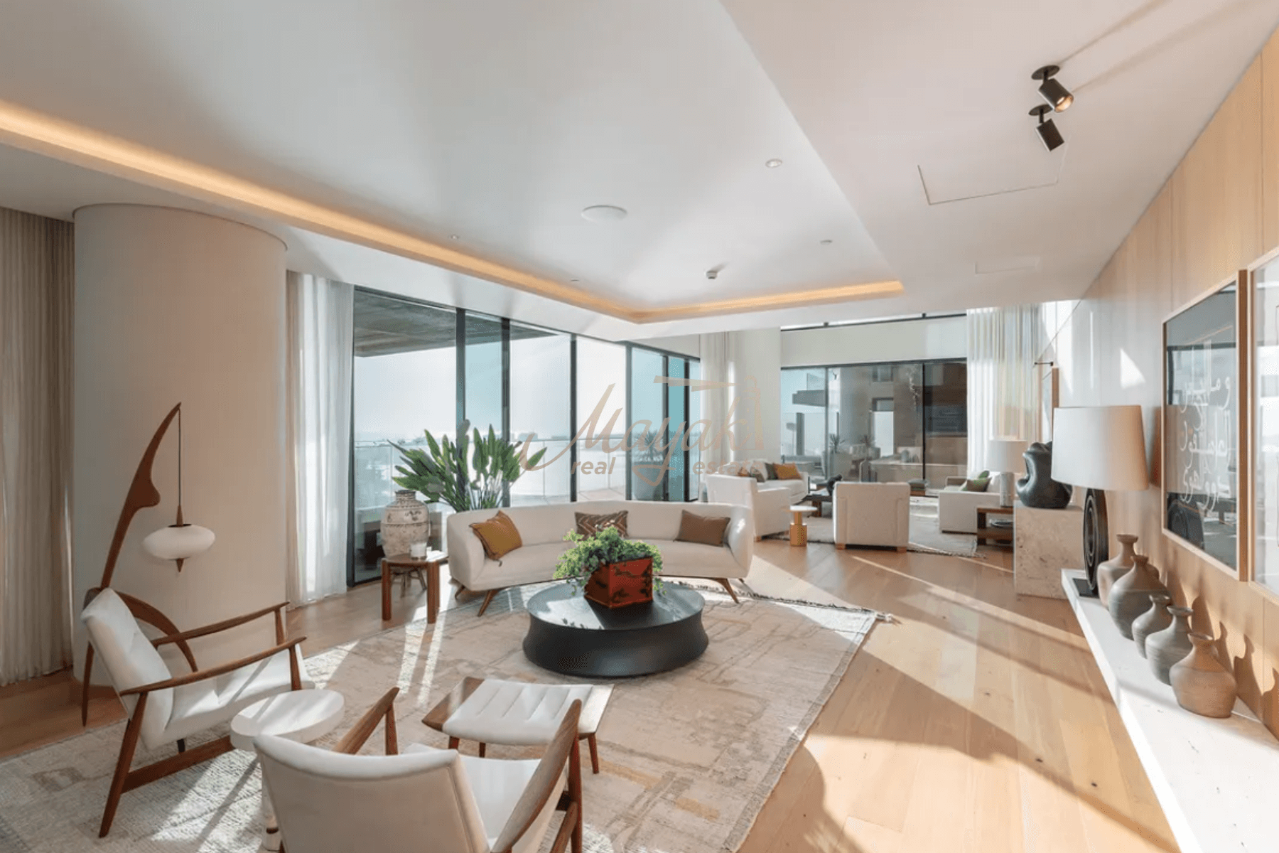 Ultra-Luxury Japandi Penthouse | Sea and Ain View