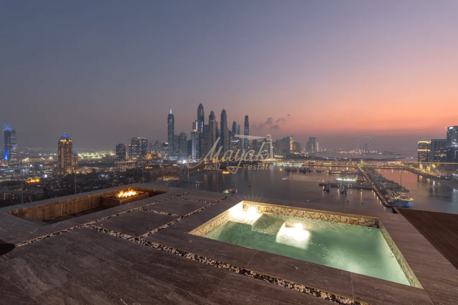 Luxury Duplex with Rooftop Terrace | One at Palm