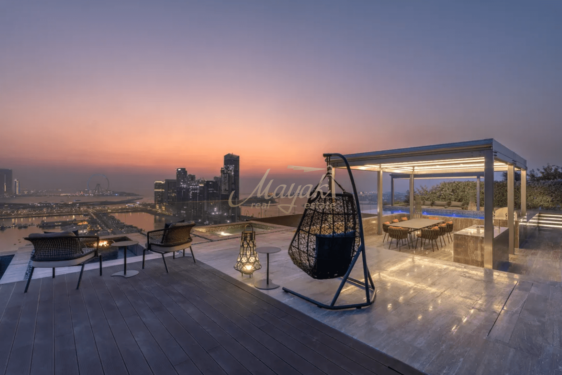 Luxury Duplex with Rooftop Terrace | One at Palm