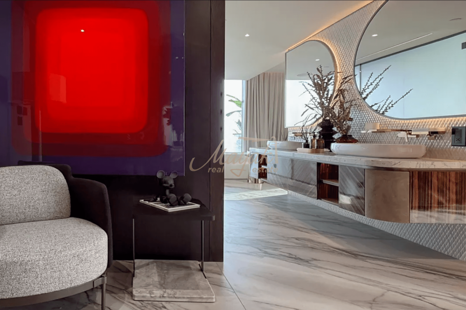 Rare 5 Bedroom Penthouse | Ain Dubai & Sea Views