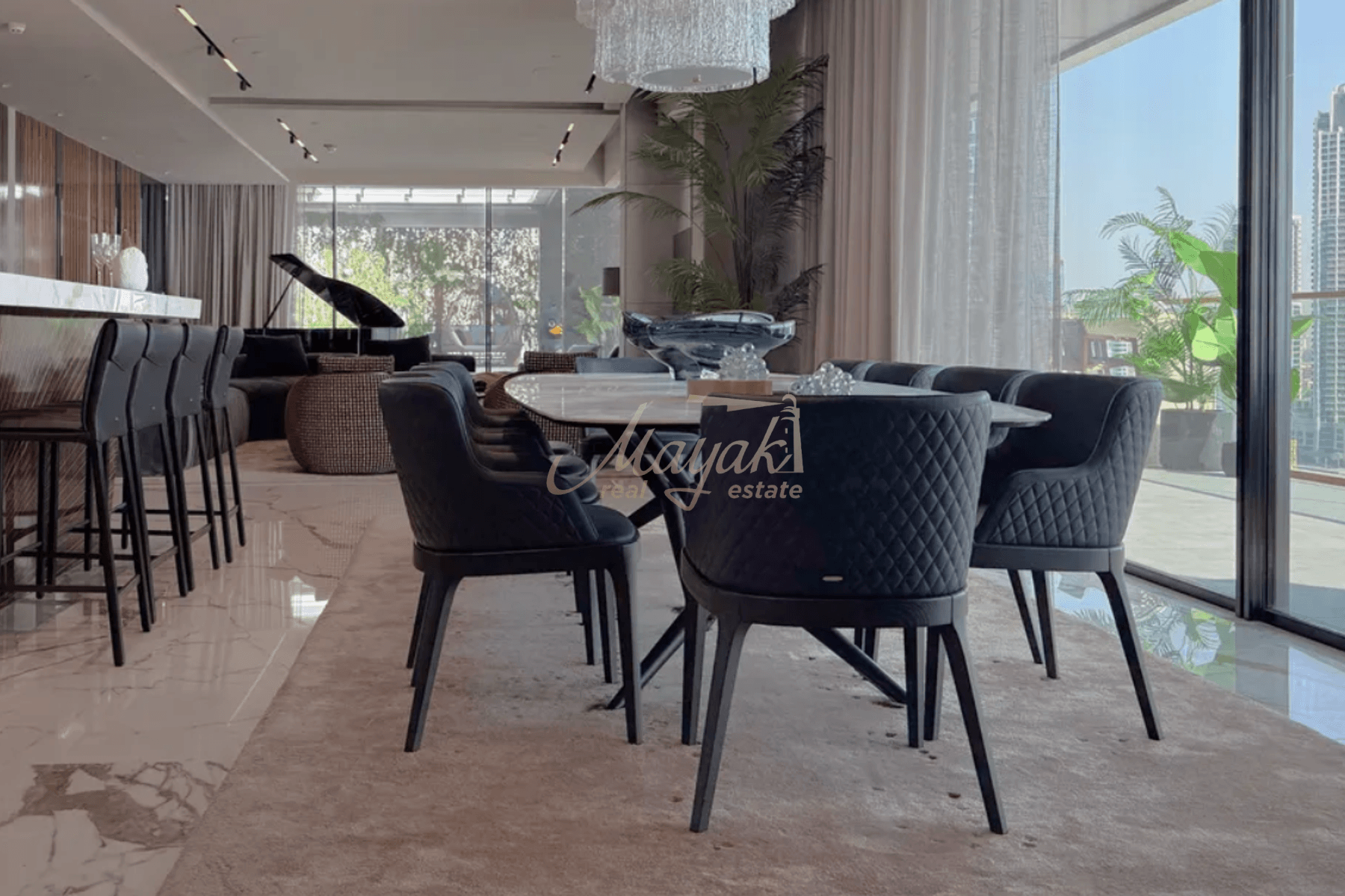 Rare 5 Bedroom Penthouse | Ain Dubai & Sea Views
