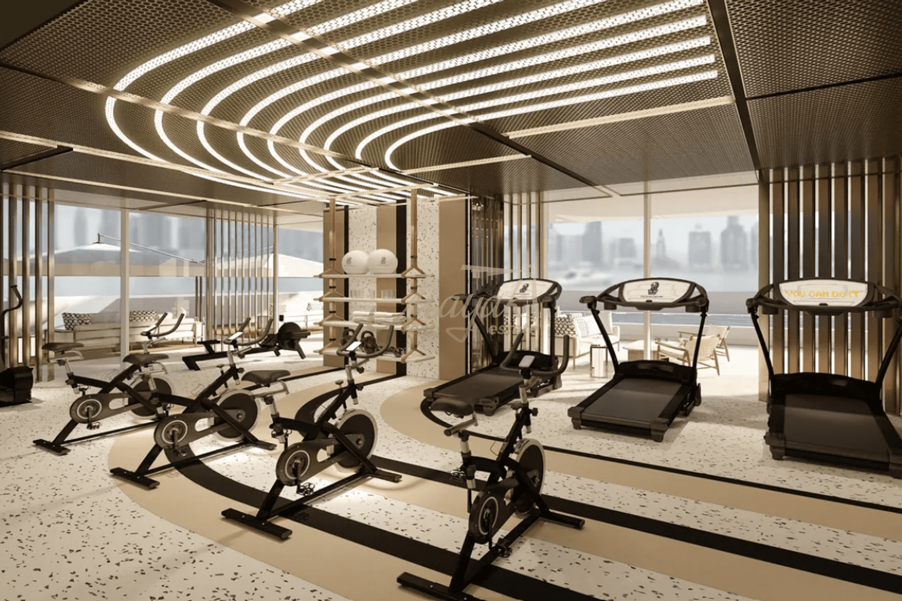 Ультра-роскошный пентхаус на весь этаж с 6 спальнями в отеле Ritzcarlton.