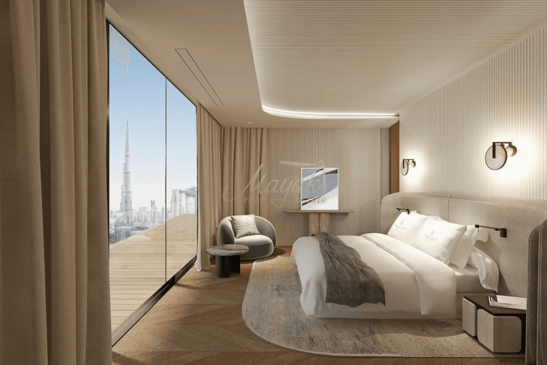 Ультра-роскошный пентхаус на весь этаж с 6 спальнями в отеле Ritzcarlton.