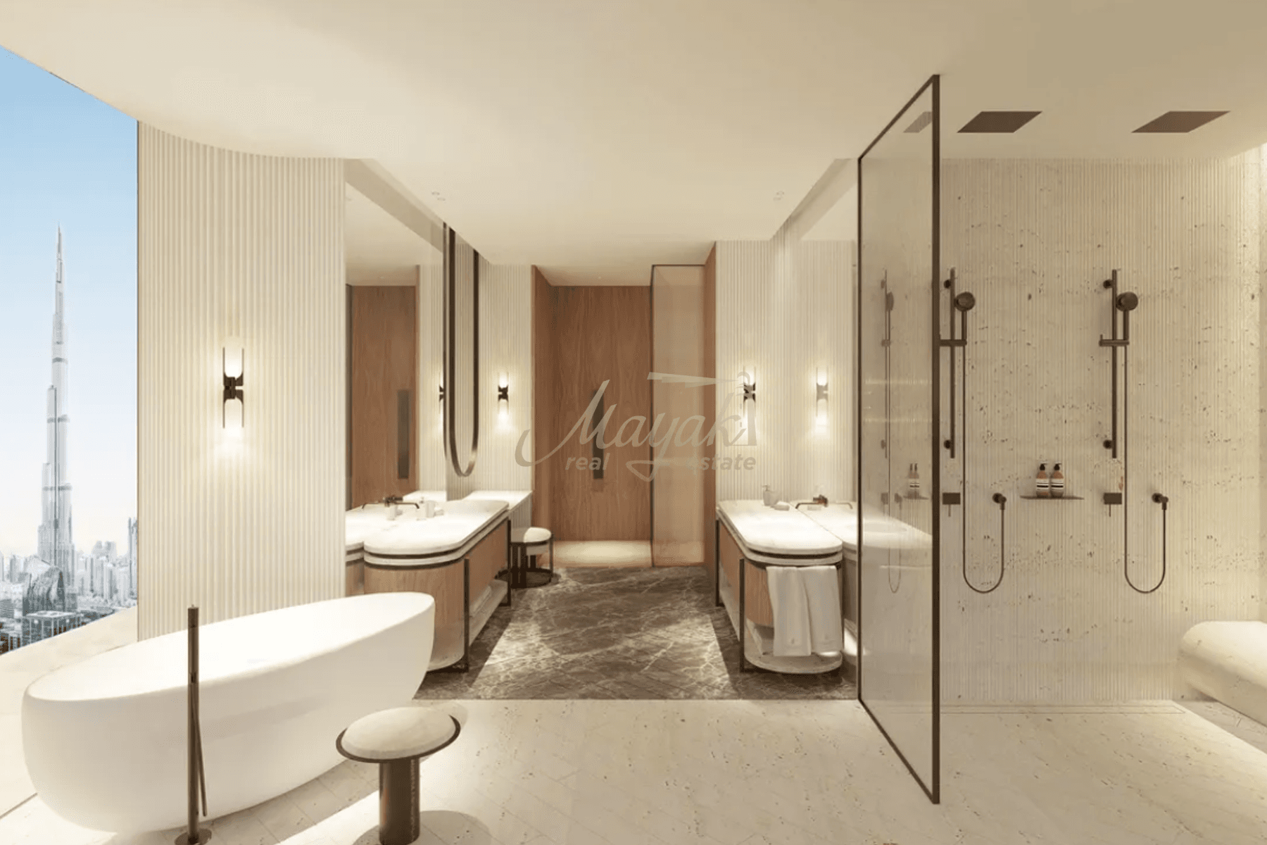Ультра-роскошный пентхаус на весь этаж с 6 спальнями в отеле Ritzcarlton.