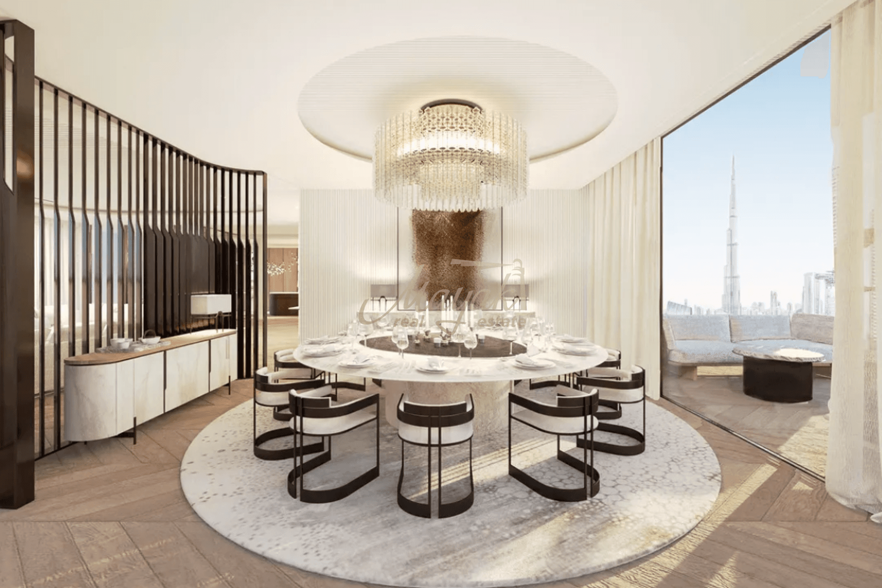 Ультра-роскошный пентхаус на весь этаж с 6 спальнями в отеле Ritzcarlton.