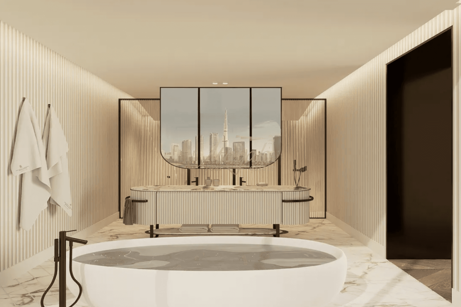 Ультра-роскошный пентхаус на весь этаж с 6 спальнями в отеле Ritzcarlton.