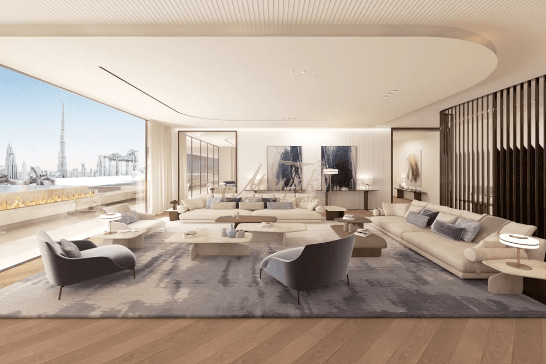 Ультра-роскошный пентхаус на весь этаж с 6 спальнями в отеле Ritzcarlton.