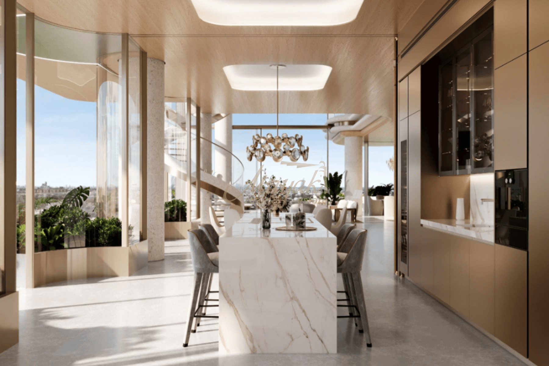 Ultra-Luxury 6-BR Penthouse | Waterfront Living