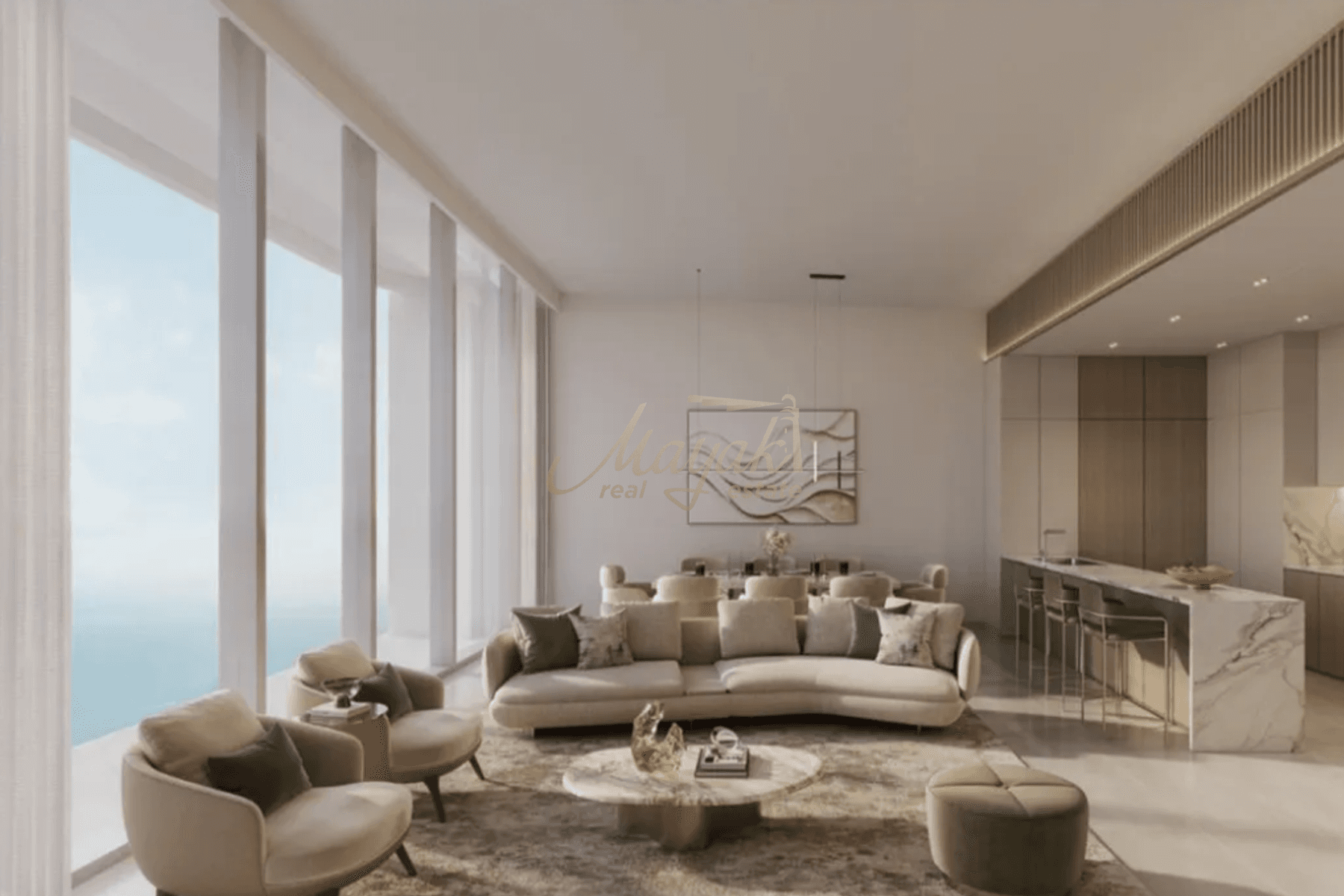 Ultra-Luxury 5-BR Penthouse | Waterfront Residence