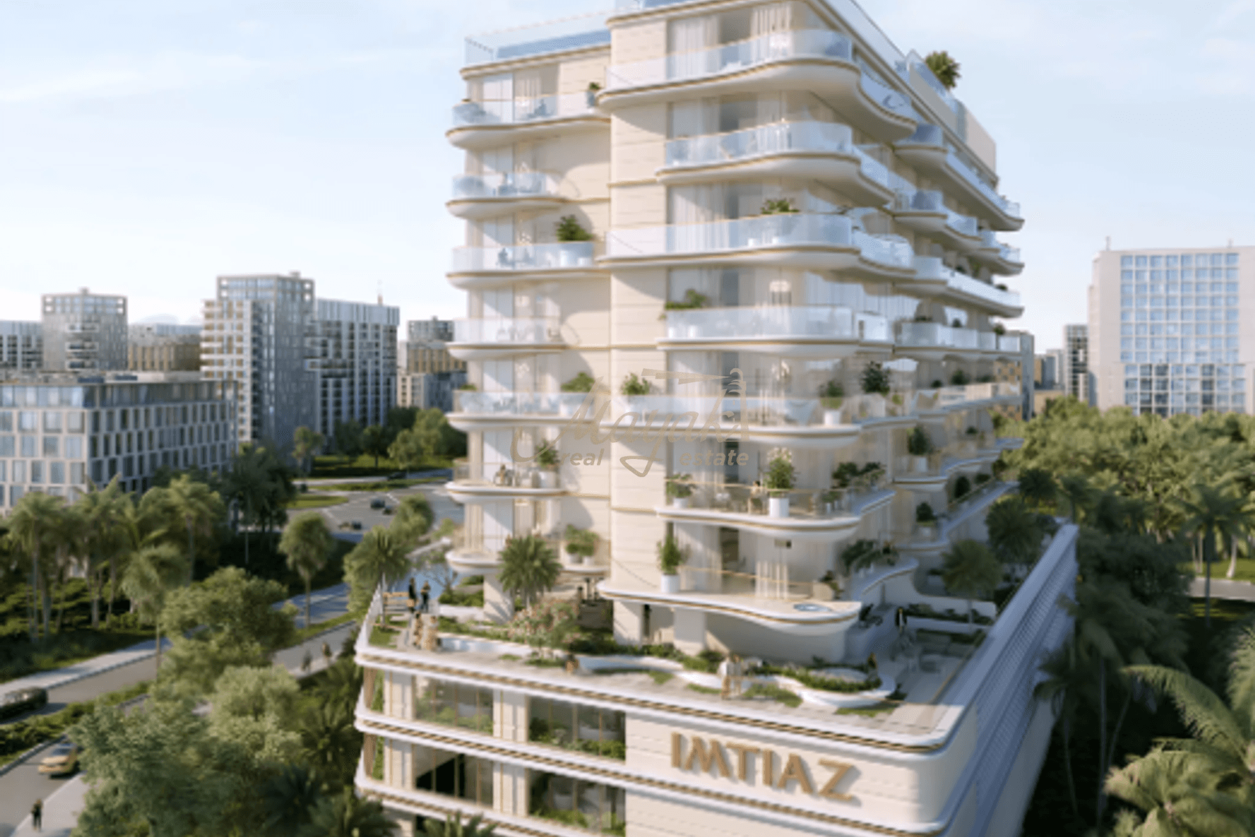 Beach Walk Phase 4 | Двухуровневая квартира с 3 спальнями | Острова Дубая