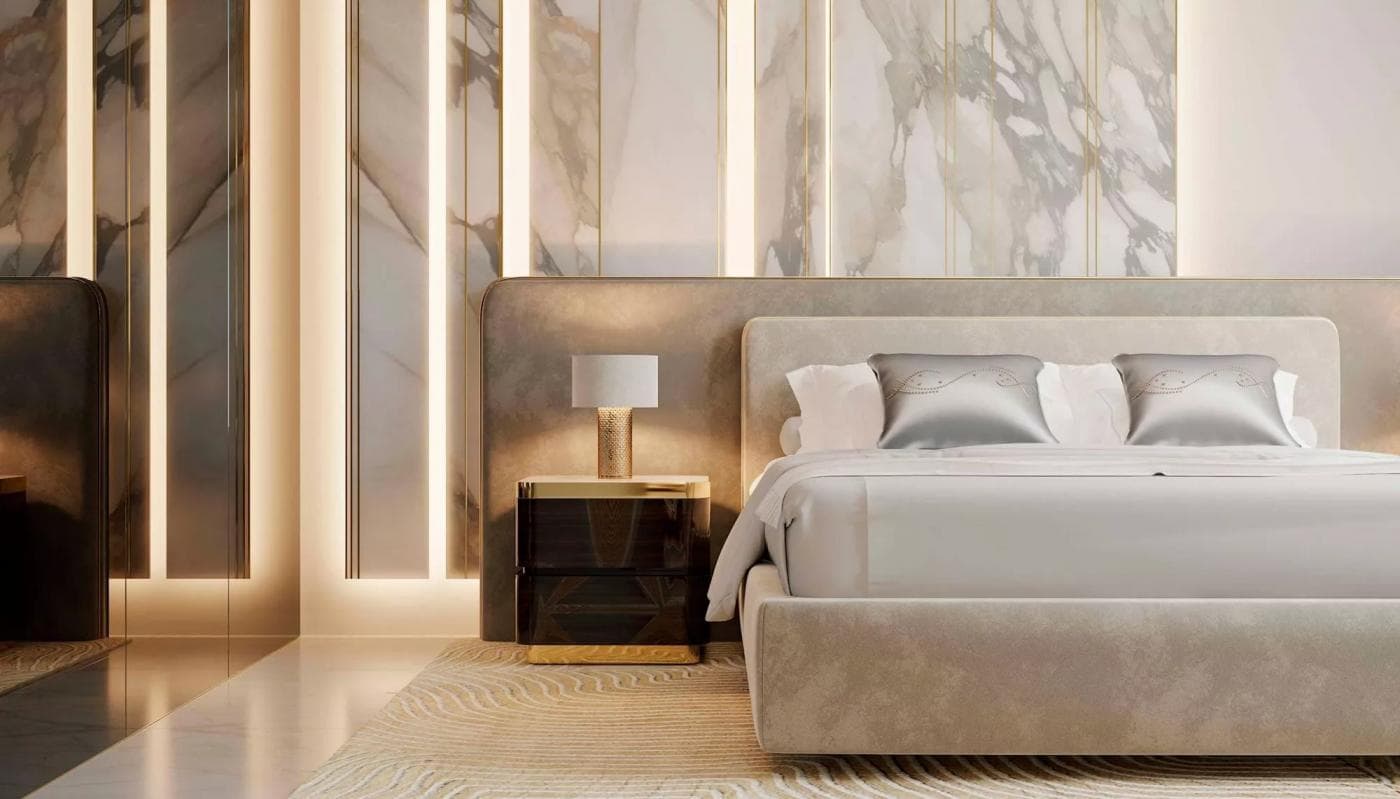 Grand Bleu Tower Interiors by Elie Saab